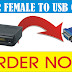 Rs 232 Female To USB Cable For Dish Receivers Firmwares