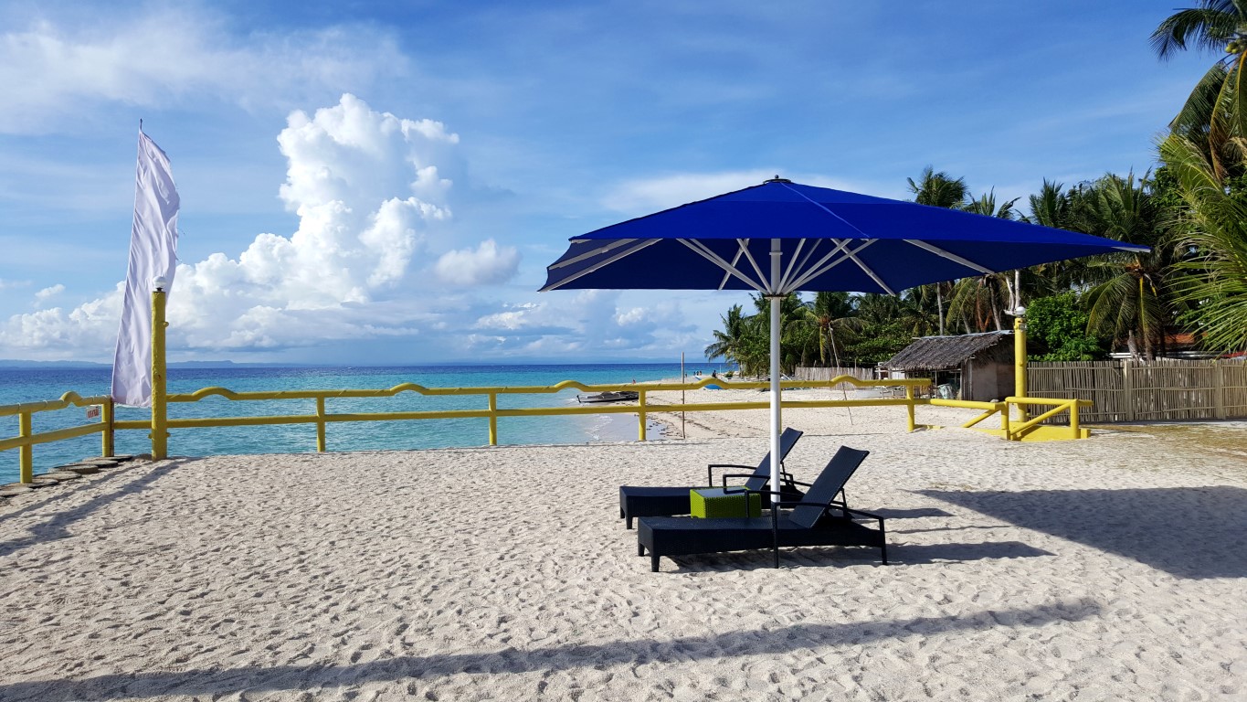 illegally built structures of Marlin's Beach Resort in Sta. Fe, Bantayan Island