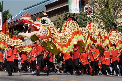 Chinese New Year Parade Los Angeles Images