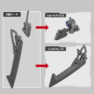 30MM 1/144 Customized Weapons [ Heavy Weapon 1 ], Bandai