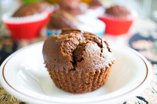 Airfryer Chocolate cupcake