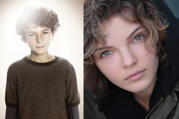 Batman David Mazouz and Catwoman Camren Bicondova