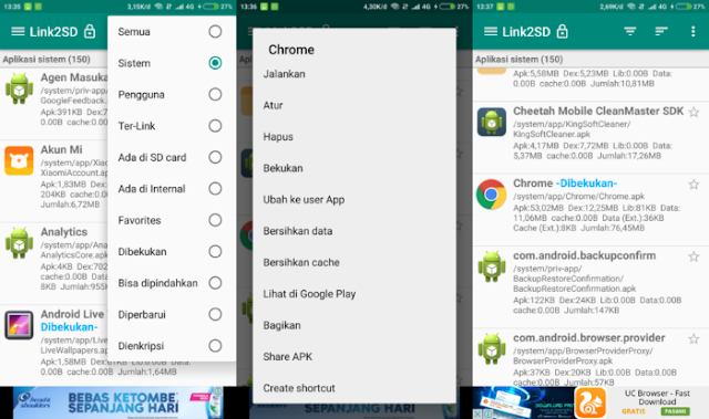 Cara Menghapus Aplikasi Sistem Android