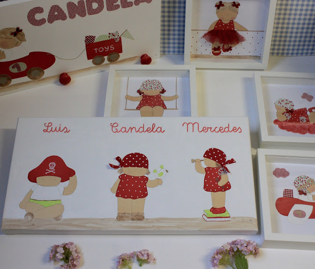 decoración infantil personalizada, cuadros infantiles , láminas infantiles, cojín infantil, personalizado con nombre