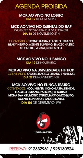 Mc K - Agenda