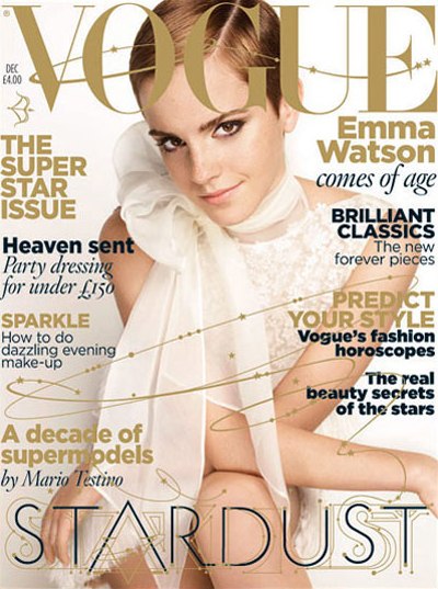 emma watson vogue cover usa. I thought Emma Watson was