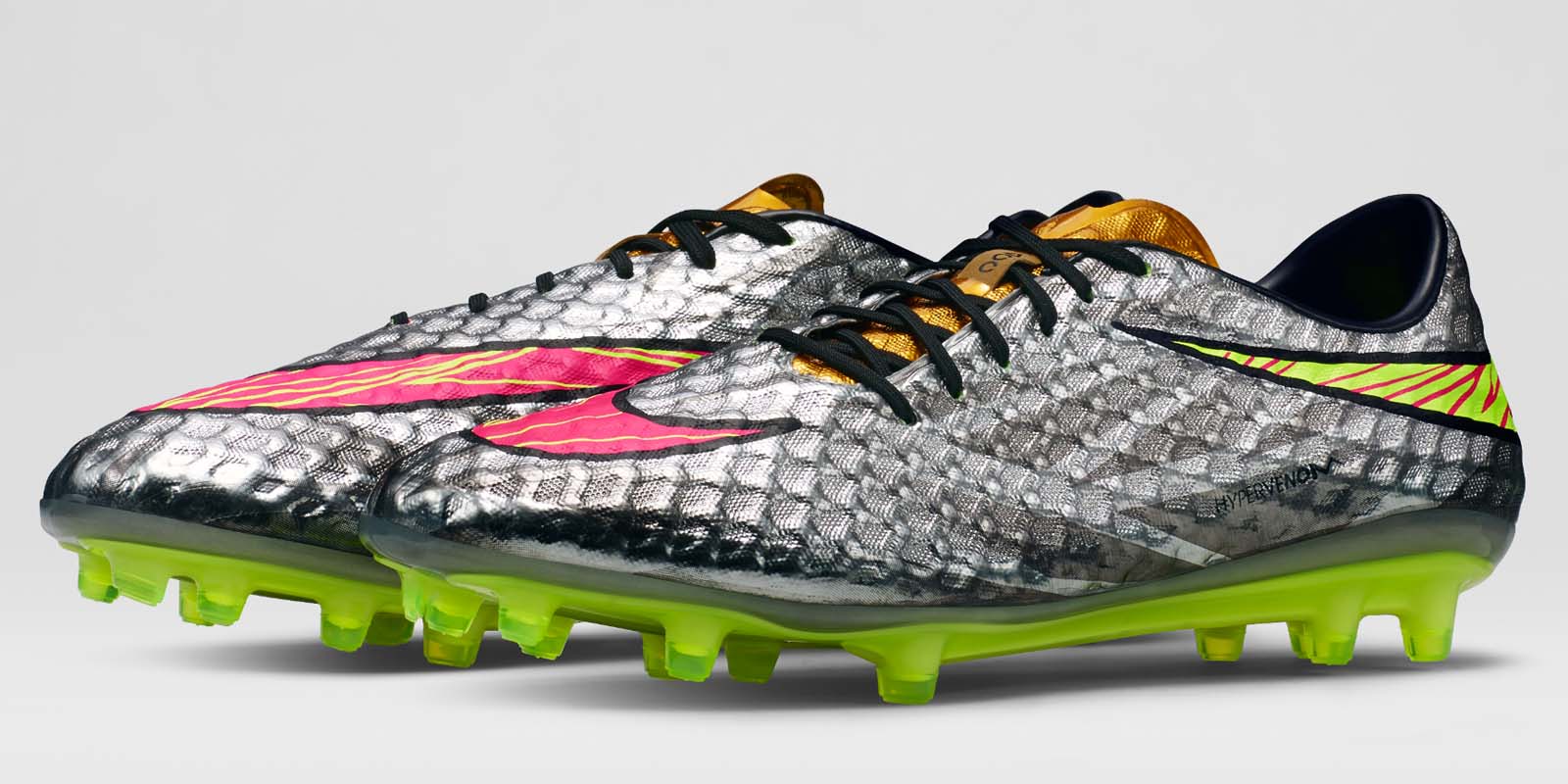 Silver Neymar Nike Hypervenom Boots Released   Liquid Diamond   Footy    football boots 2016 nike