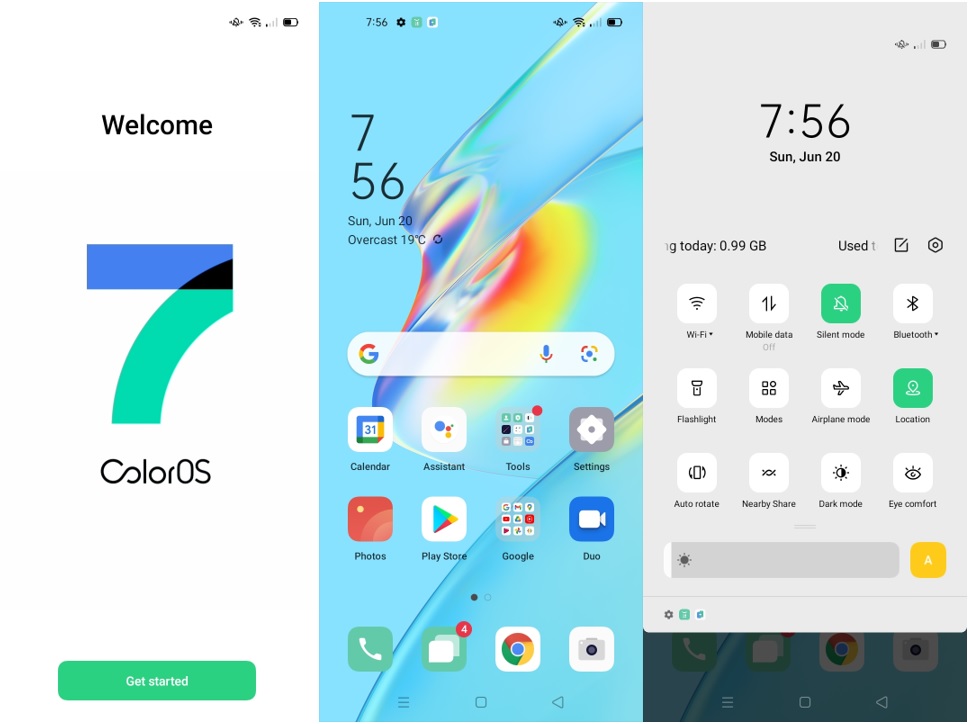 OPPO A54 ColorOS 7.2