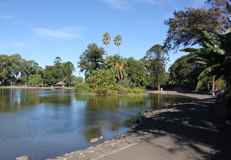 Frolicking around Queens Park (Melbourne)