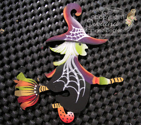 witch hat pin finished