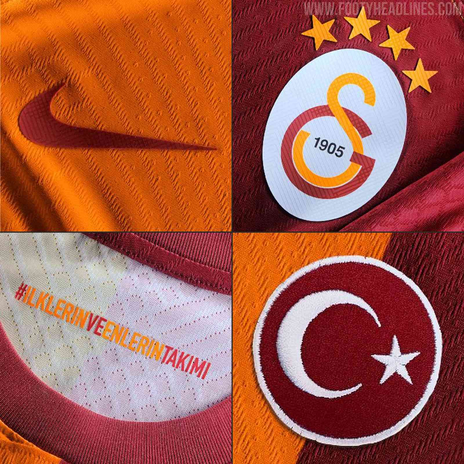 Galatasaray 23-24 Home Kit Released - Footy Headlines