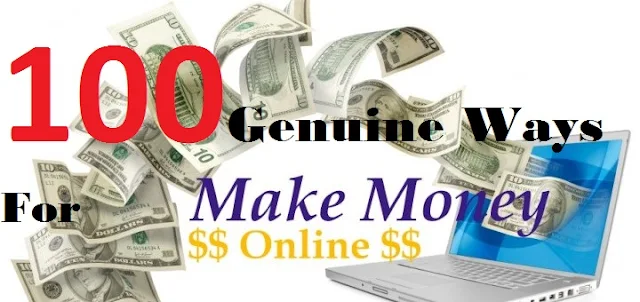 100 Genuine Online Earning Ways