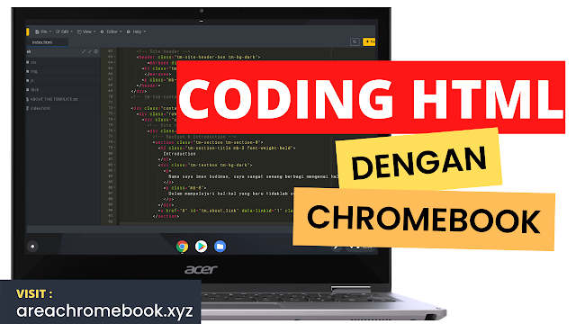 Coding HTML with chromebook