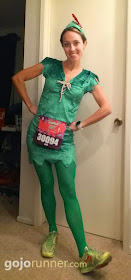 Peter Pan costume for Tinker Bell race