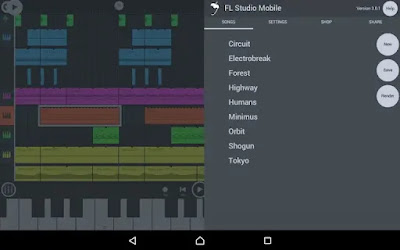 FL Studio Mobile هو تطبيق قوي لإنشاء الموسيقى والصوت وتحريره لنظام Android ولديه القدرة على السماح لك بإنشاء وتخزين مشاريع متعددة المسارات مباشرة على هاتفك أو جهازك اللوحي. التطبيق قابل للتخصيص بالكامل ويقدم مجموعة واسعة من المؤثرات ، ومجموعات الطبول ، والبيانو ، ومساند الطبل.