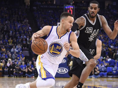 NBA : Warriors-Spurs