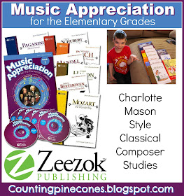 Zeezok publishing, music appreciation, homeschool music program, Charlotte Mason