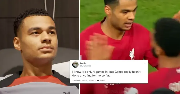 'I don't know why we signed him': Some Liverpool fans regret Cody Gakpo signing- after 4 games!