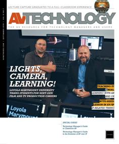 AV Technology 2019-07 - September 2019 | ISSN 1941-5273 | TRUE PDF | Mensile | Professionisti | Audio | Video | Comunicazione | Tecnologia
AV Technology is the only resource for end-users by end-users. We examine the commercial vertical markets in depth and help bridge the gap between AV and IT. We offer all of the analysis, perspectives, product news, reviews, and features that tech managers need to make informed decisions.