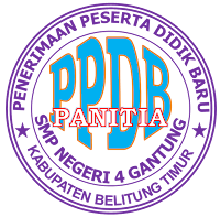 PPDB Online 2020/2021 SMP Negeri 4 Gantung 