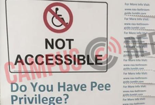 Northern Arizona University Asks Students To Contemplate ‘Pee Privilege’