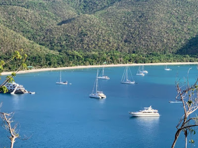 boat anchorage in USVI