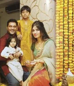 Ajay Family Husband Parents children's Marriage Photos