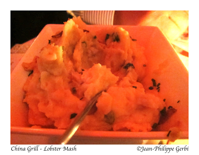image of Lobster mash at China Grill, midtown, NYC, New York