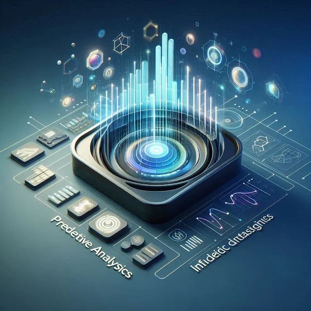 IBM Predictive Analytics logo showcasing data transformation into strategic insights for informed decision-making