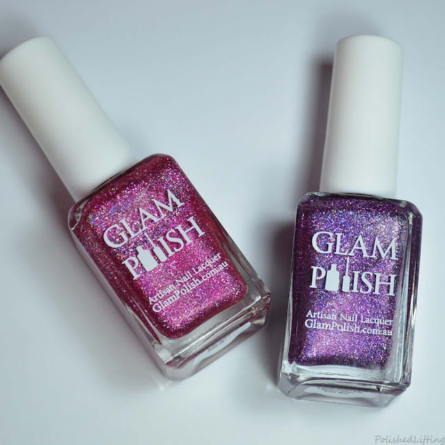 holographic nail polish bottles