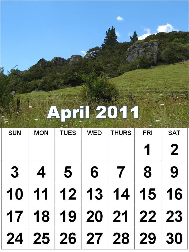 april easter 2011 calendar. calendar april 2011 easter.