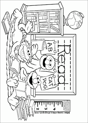 Elmo Coloring Sheets on Love These Elmo Coloring Pictures There S Elmo With The Whole Sesame