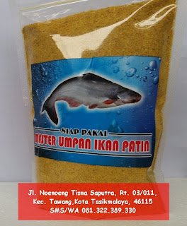 Umpan Dasar Serbuk Untuk Ikan Patin