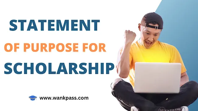 Statement of Purpose for Scholarship