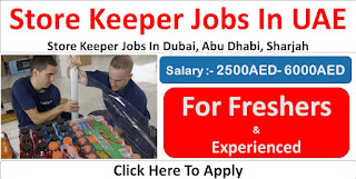 Store keeper Jobs in Green Mountains Company Abu Dhabi and UAE