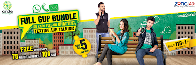 Zong Full Gup Bundle Offer Complete info