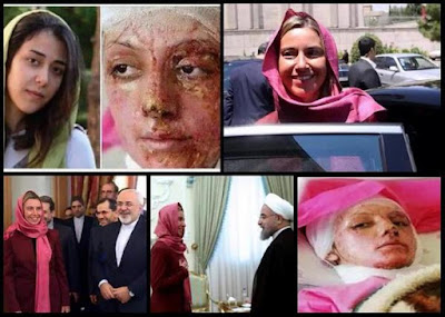 فدریکا موگرینی، زنان ایران را ببین و شرم کن 