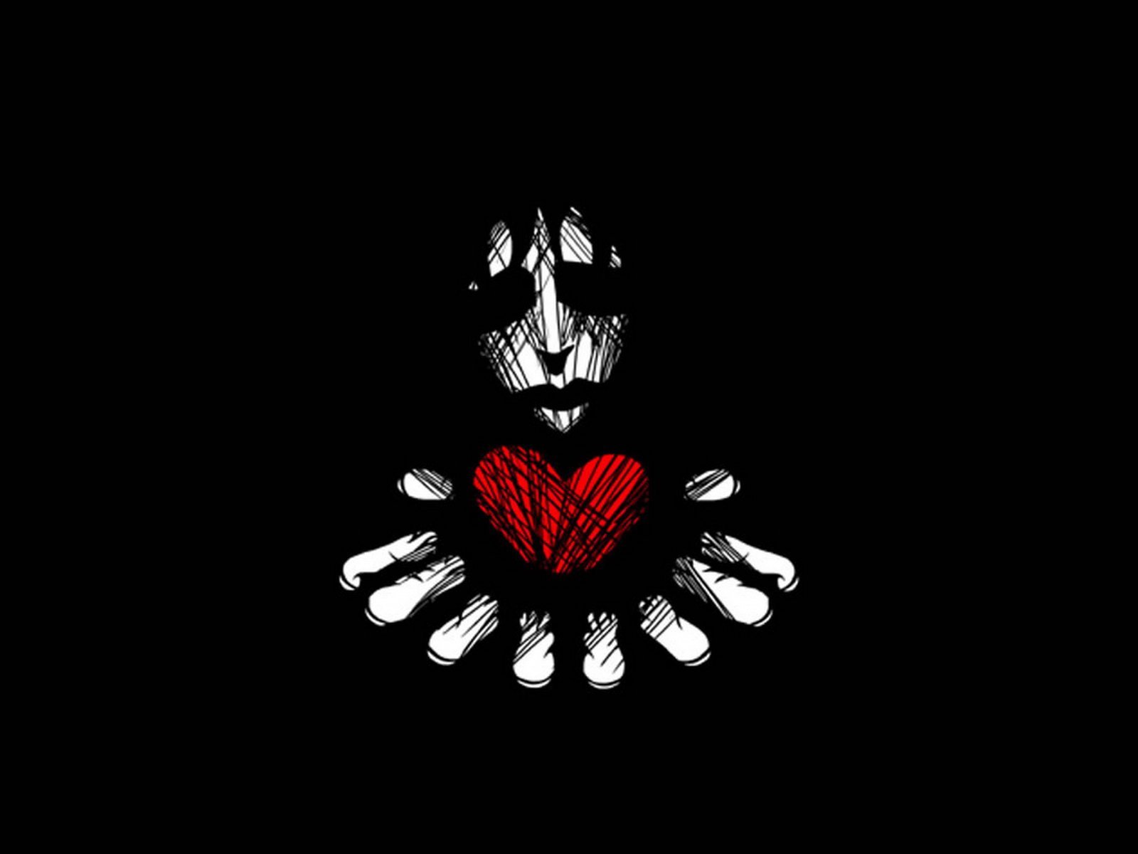 EMO Heart Wallpaper | Emo Wallpapers | EMO Pictures