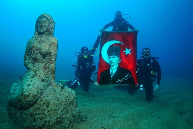 Türkiye'nin ilk su altı müzesi nerededir?