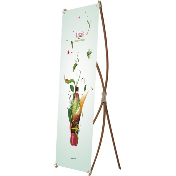 Bamboo X Banner Stand1