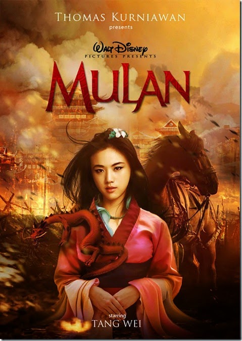 Tang Wei como Mulan