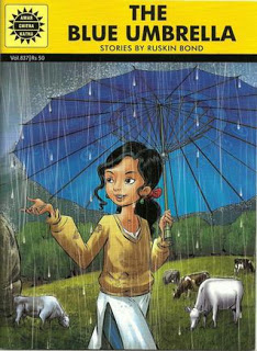 the blue umbrella book review in 100 words pdf