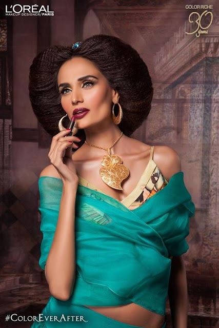 Mehreen Syed Photoshoot for Loreal Paris #ColorEverAfter‬