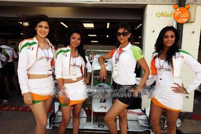 Deepika Padukone cheers for Force India F1 Team pictures