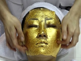 Collagen in face mask