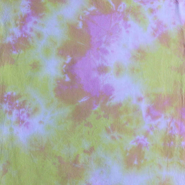 Helen O'Hara The Hoarders Art Room tie dye pink yellow