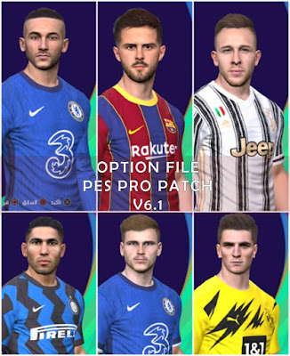 PES 2017 Option File for PES Professionals Patch 2017 Season 2020/2021