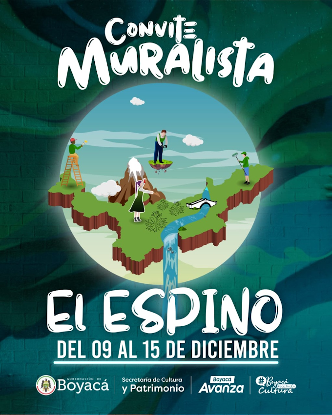 Llega el convite muralista a El Espino