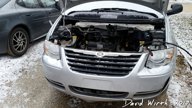 replace starter, car starter, chrysler town and country, dodge caravan