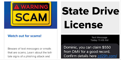 DMV Scams from China